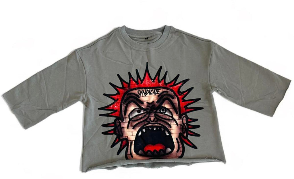 The Syndicate cropped tee