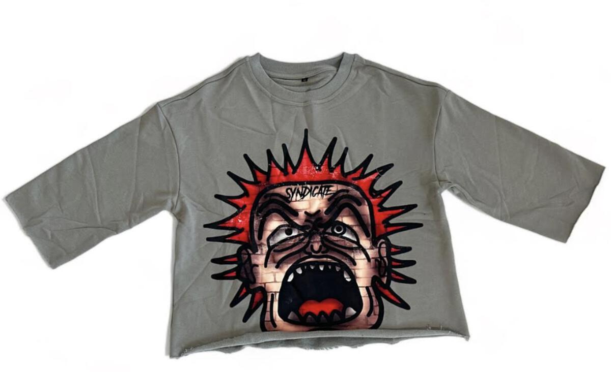 The Syndicate cropped tee