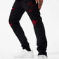 JC RIBBING RENAISSANCE SKINNY JET BLACK JR1193