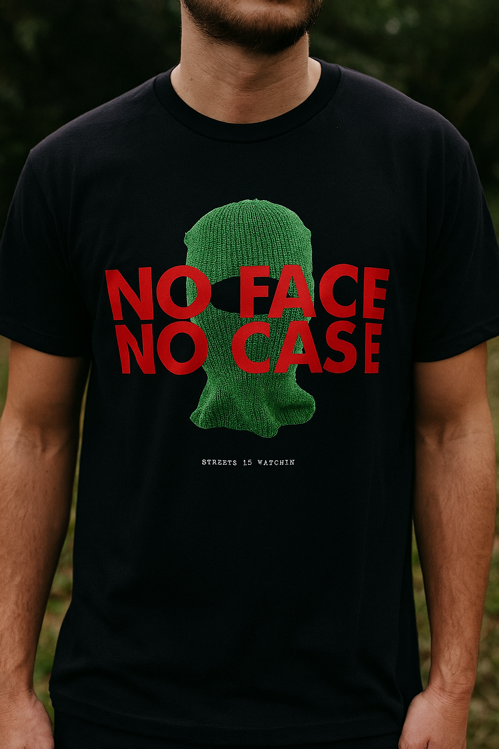 No Face No Case Tee