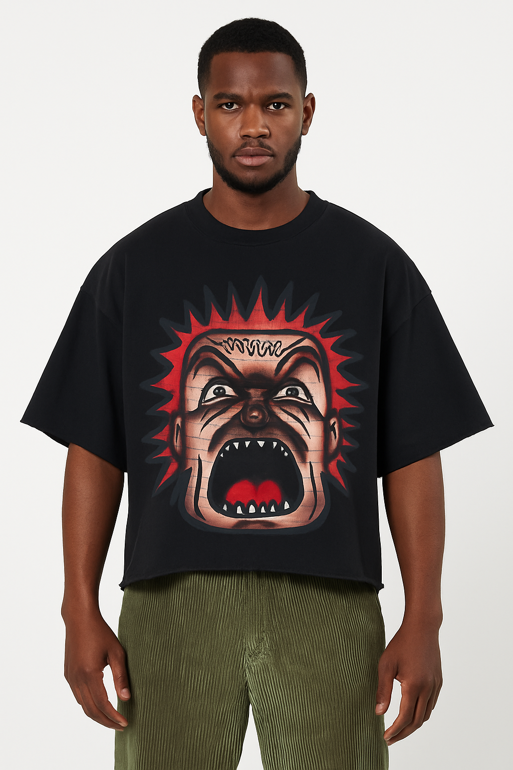 The Syndicate cropped tee