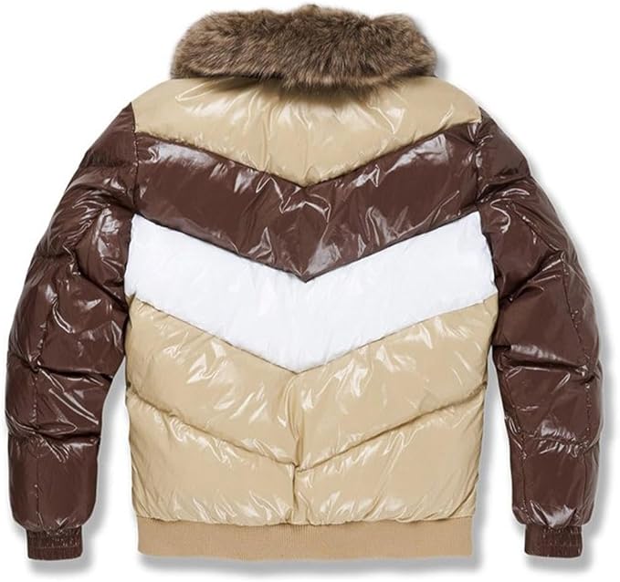 Jordan Craig Men Blocked Puffer Jacket