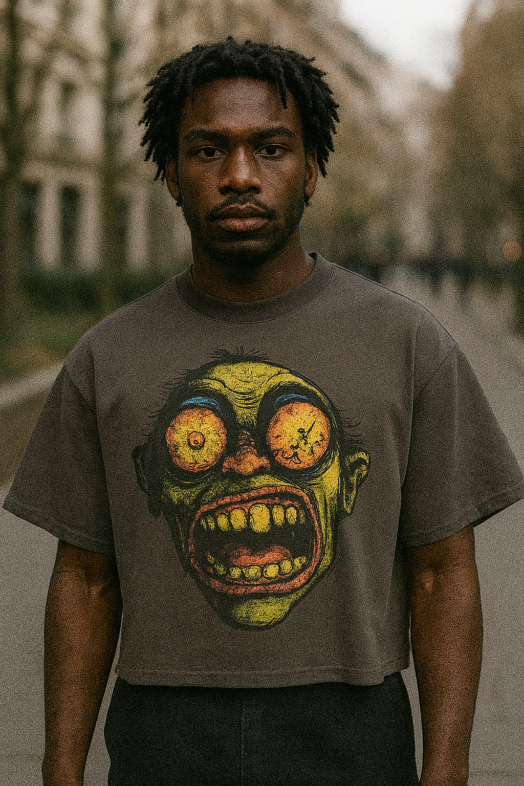 The Syndicate cropped tee
