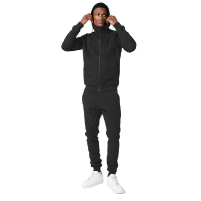 JORDAN CRAIG UPTOWN ZIP-UP HOODIE (BLACK) - 8820H