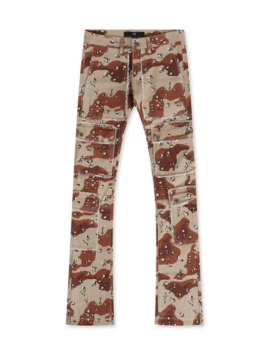 JORDAN CRAIG STACKED EL DORADO CARGO PANTS - DESERT