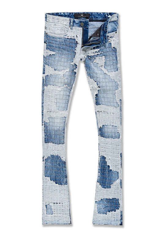 MARTIN STACKED - FULL MOON BORO DENIM (AGED WASH)