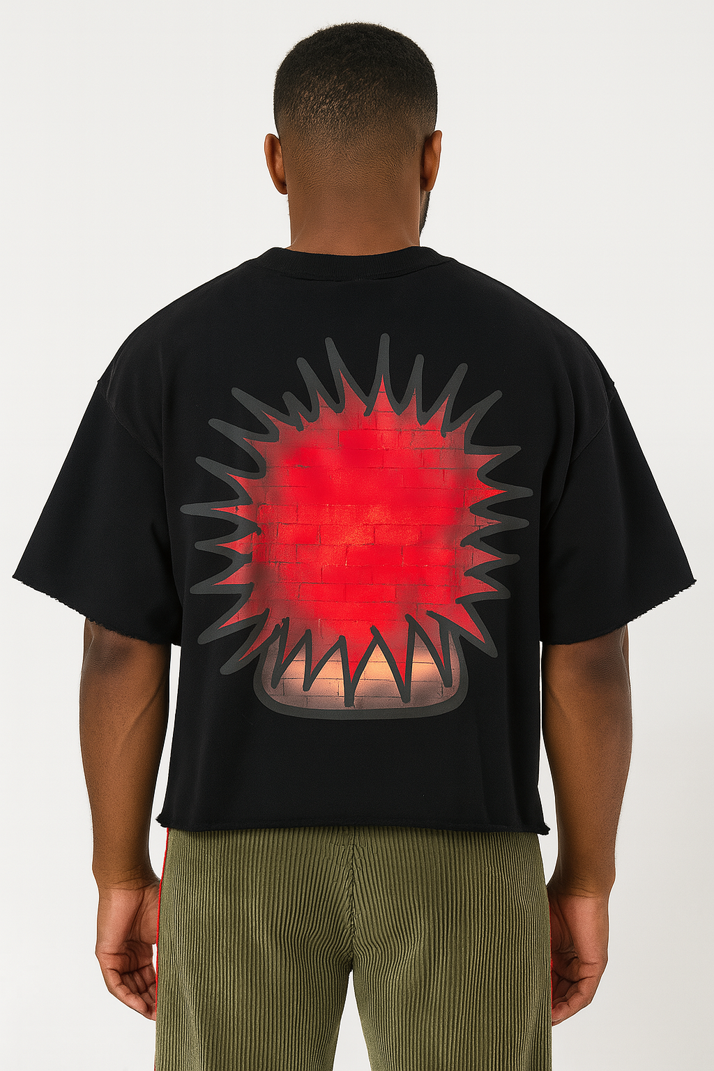 The Syndicate cropped tee