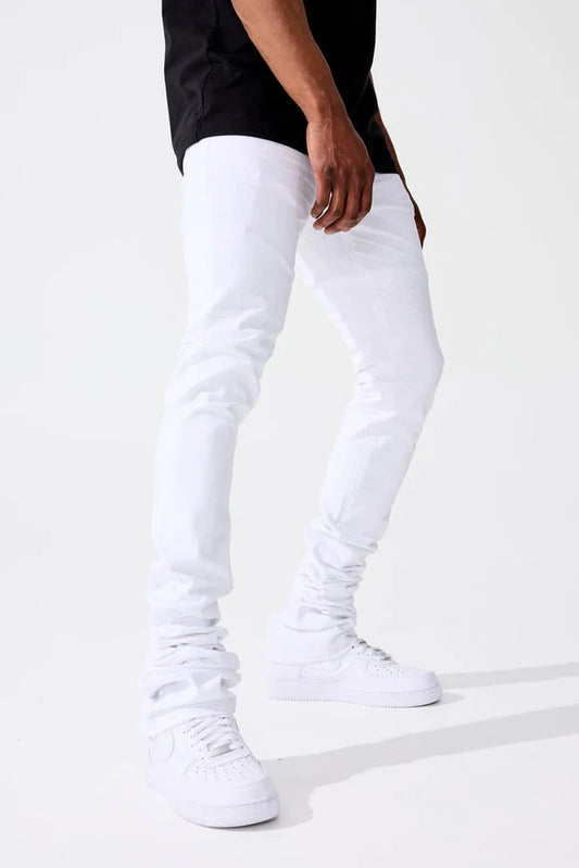 MARTIN STACKED - KINGSBRIDGE DENIM (WHITE) JTF212L