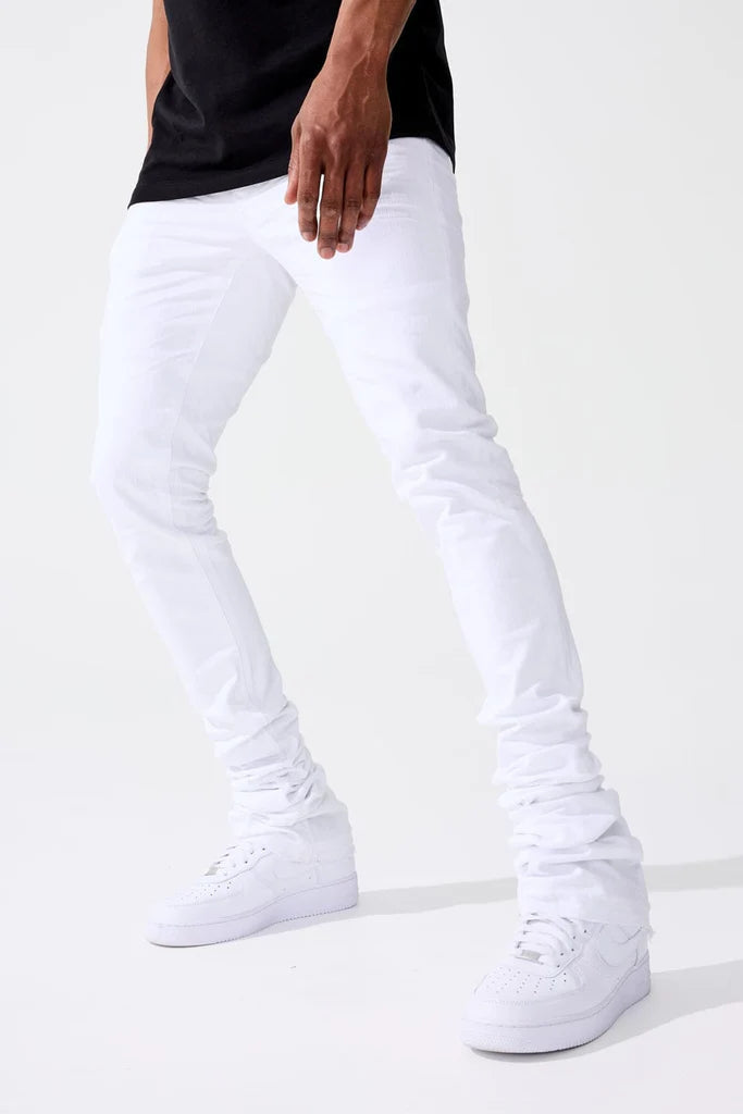 MARTIN STACKED - KINGSBRIDGE DENIM (WHITE) JTF212L