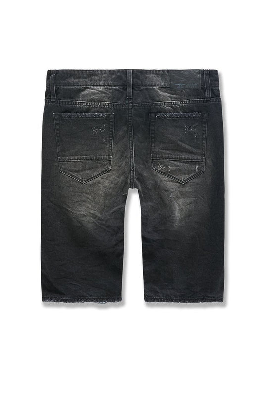 BELMAR DENIM SHORTS 2.0 - BLACK SHADOW