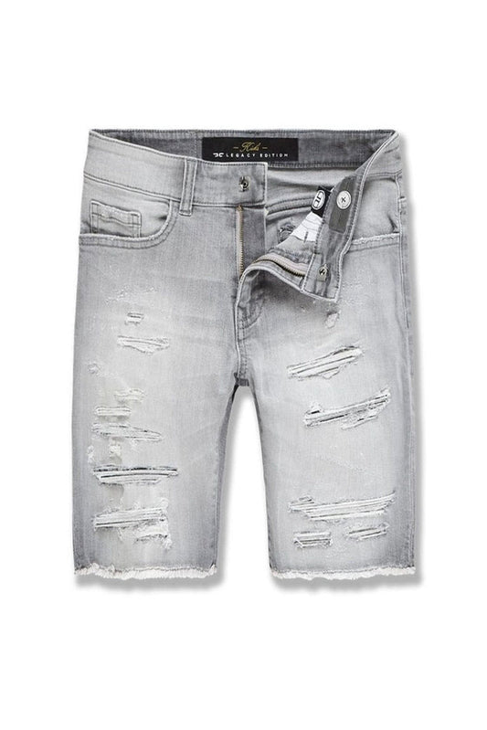 CRAIG ABYSS DENIM SHORTS (CEMENT WASH)