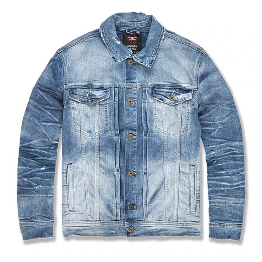 JORDAN CRAIG FREEDOM DENIM JACKET (AGED WASH)