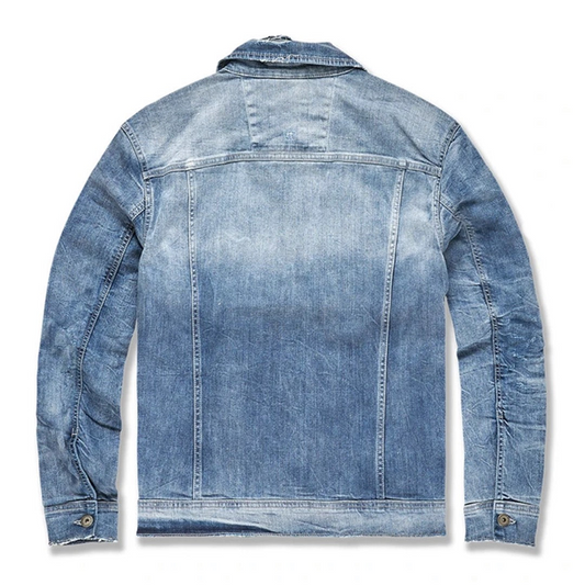 JORDAN CRAIG FREEDOM DENIM JACKET (AGED WASH)