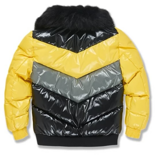 JORDAN CRAIG SUGAR HILL NYLON PUFFER JACKET (POLLEN)