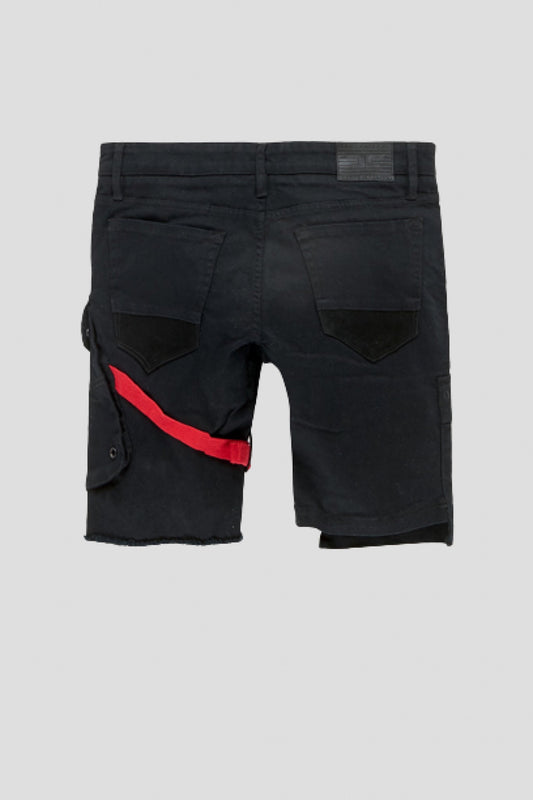 TRAVIS CARGO SHORTS (BLACK)