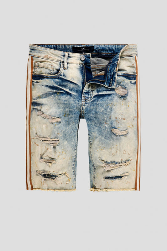 DENIM SHORTS (CEMENT WASH)