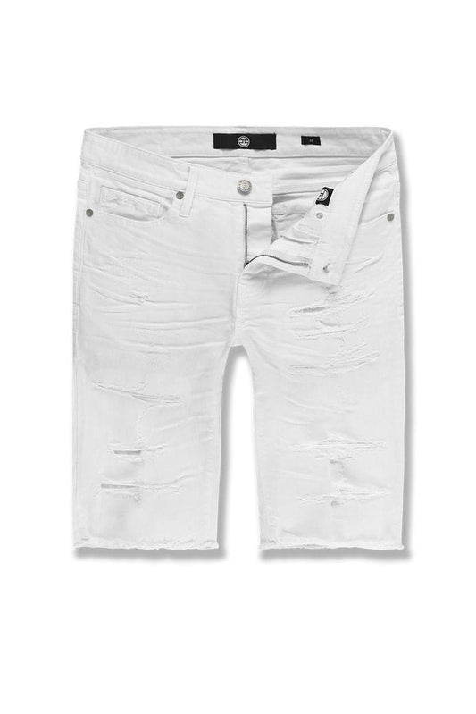 WILDWOOD TWILL SHORTS-WHITE